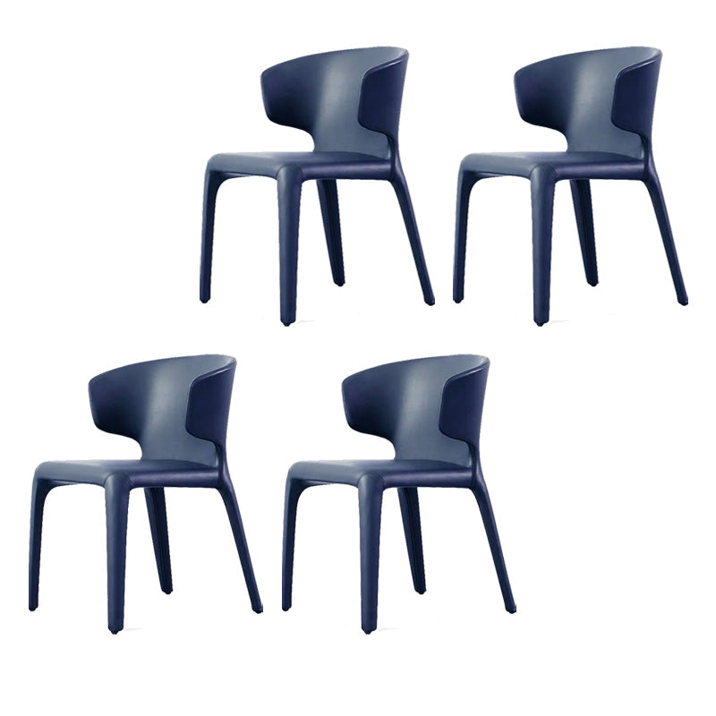 Contemporary Chair Dining Chairs with Metal Legs for Kitchen