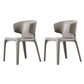 Contemporary Chair Dining Chairs with Metal Legs for Kitchen