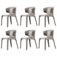 Contemporary Chair Dining Chairs with Metal Legs for Kitchen