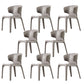 Contemporary Chair Dining Chairs with Metal Legs for Kitchen