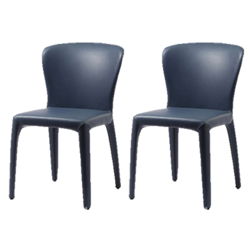 Contemporary Chair Dining Chairs with Metal Legs for Kitchen
