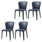 Contemporary Chair Dining Chairs with Metal Legs for Kitchen