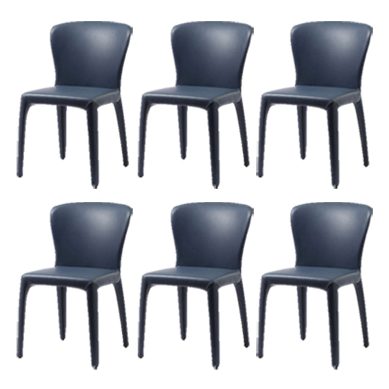 Contemporary Chair Dining Chairs with Metal Legs for Kitchen