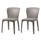 Contemporary Chair Dining Chairs with Metal Legs for Kitchen