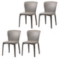 Contemporary Chair Dining Chairs with Metal Legs for Kitchen