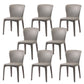 Contemporary Chair Dining Chairs with Metal Legs for Kitchen