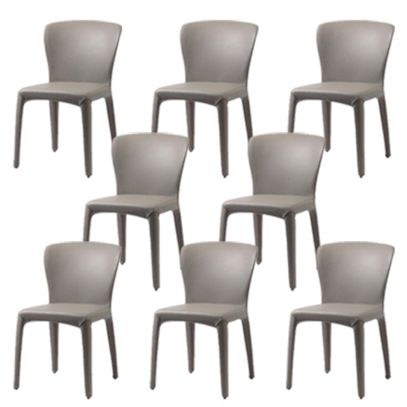 Contemporary Chair Dining Chairs with Metal Legs for Kitchen