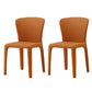 Contemporary Chair Dining Chairs with Metal Legs for Kitchen
