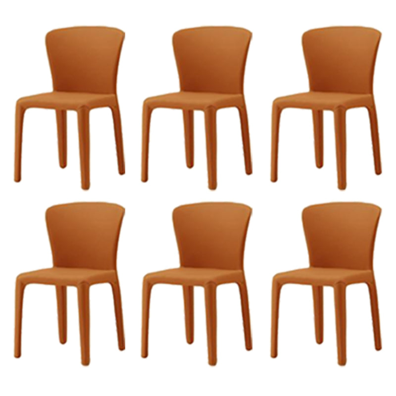 Contemporary Chair Dining Chairs with Metal Legs for Kitchen