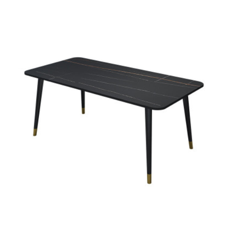 Modern 1/5/6/7 stukken Dinerset rechthoekige stenen eettafel voor eetkamer keuken