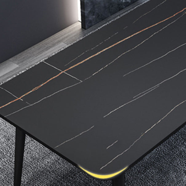 Modern 1/5/6/7 stukken Dinerset rechthoekige stenen eettafel voor eetkamer keuken