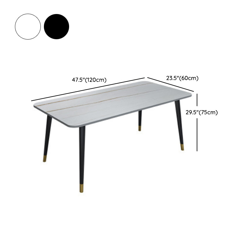 Modern 1/5/6/7 stukken Dinerset rechthoekige stenen eettafel voor eetkamer keuken