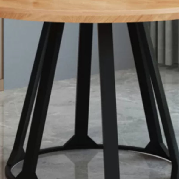 Mesa de comedor de madera redonda de 1/2/5 piezas para comedor para comedor