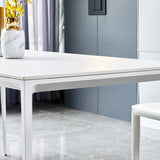 Designer Style 1/4/5 Pieces Rectangle Dining Set Sintered Stone Top Dinette Table Set