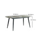 1/2/5/7 stuks rechthoek eetgelegenheidset moderne sintered stenen top dinette tafel set