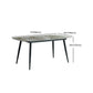 1/2/5/7 stuks rechthoek eetgelegenheidset moderne sintered stenen top dinette tafel set