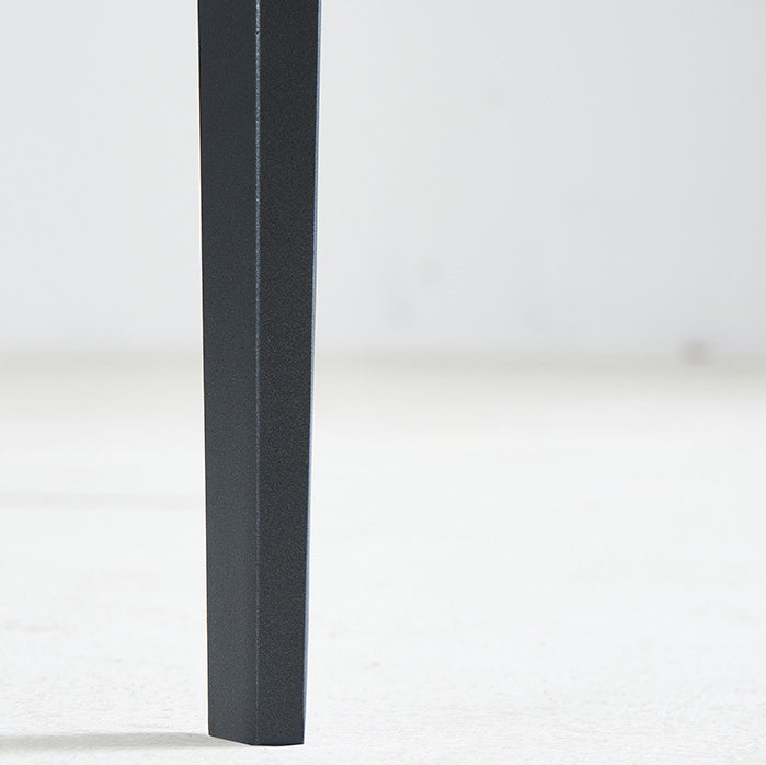 Estilo de diseñador 1/2/5/7 Piezas Rectángulo Juego de comedor de piedra sinterizada Juego de mesa de comedor de piedra sinterizada