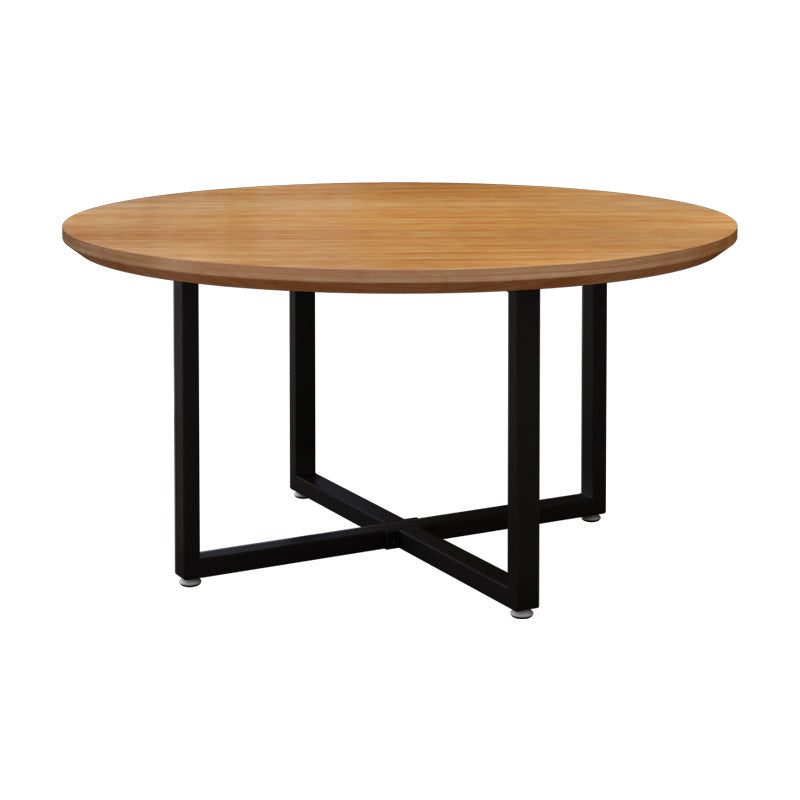 Nordic 1/5/7 Pieces Dining Set Round Wood Dining Table for Dining Room Clearhalo 'Dining Room Sets' 'Dining Tables & Seating' 'dining_room_set' 'furn' 'furn_dining_room_set' 'Furniture' 'Kitchen & Dining Furniture' 6146579