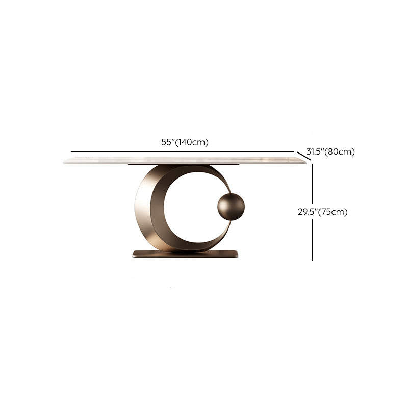 Set da tavolo rettangolare glam 1/2/5/7 pezzi set da pranzo per uso domestico