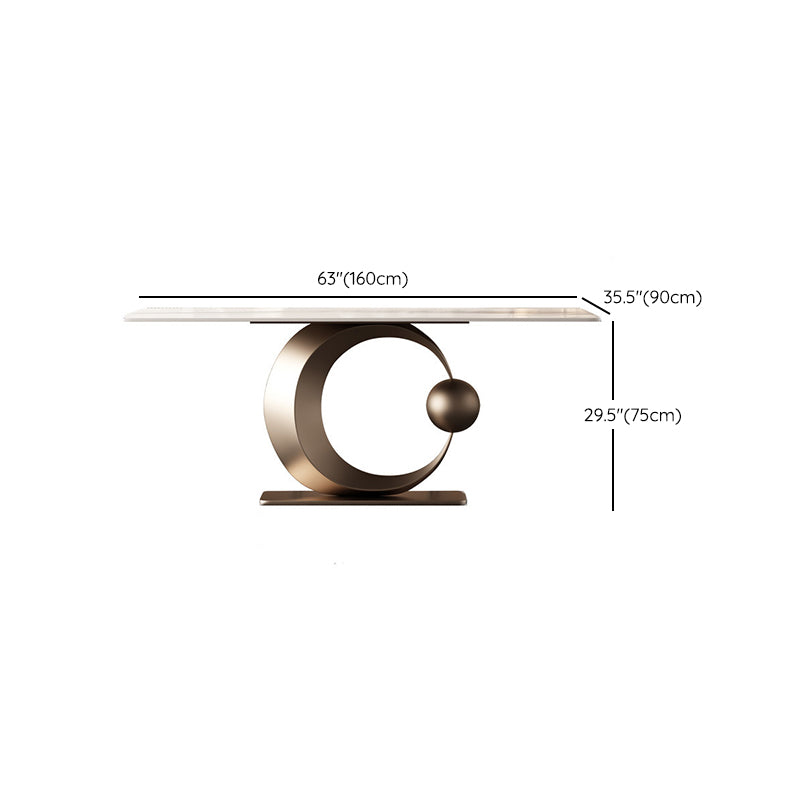 Set da tavolo rettangolare glam 1/2/5/7 pezzi set da pranzo per uso domestico