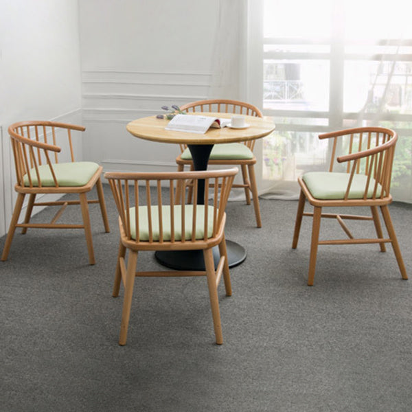 Moderne houten eettafel set 1/2/3/5 stukken dinerset voor thuisgebruik