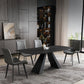 Contemporary Rectangle Table Set 1/5/6/7 Pieces Dining Set for Restaurant