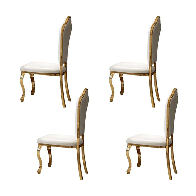 Mesa de comedor de mármol de estilo moderno juego blanco 1/4/5/6/7 piezas de comedor para uso en el hogar