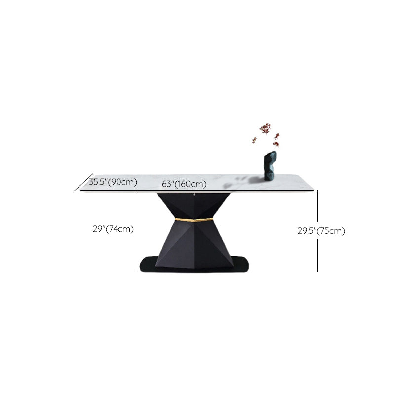 Eigentijdse rechthoektafel ingesteld 1/5/6 stukken eetgelegenheden voor thuisgebruik