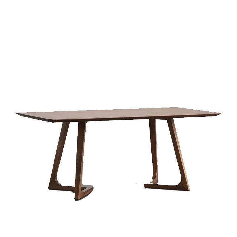 Modern 1/5 Pieces Dining Set Rectangle Wood Dining Table for Living Room Kitchen