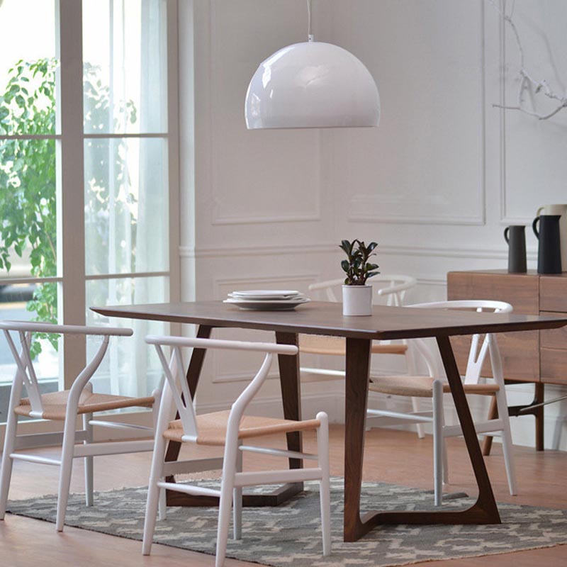 Modern 1/5 Pieces Dining Set Rectangle Wood Dining Table for Living Room Kitchen