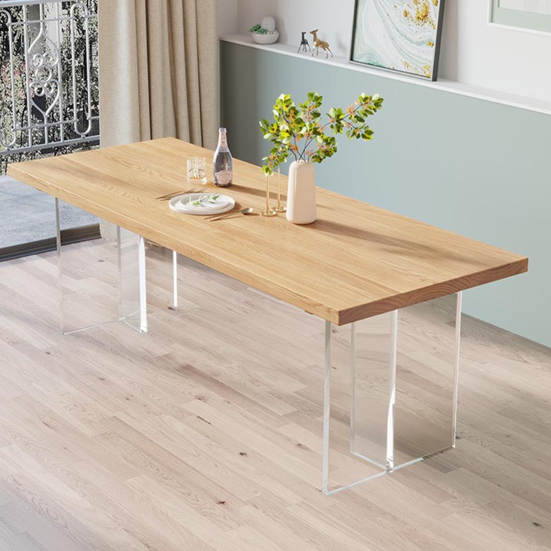 Modern 1/3/5 Pieces Dining Set Rectangle Wood Dining Table for Dining Room Kitchen