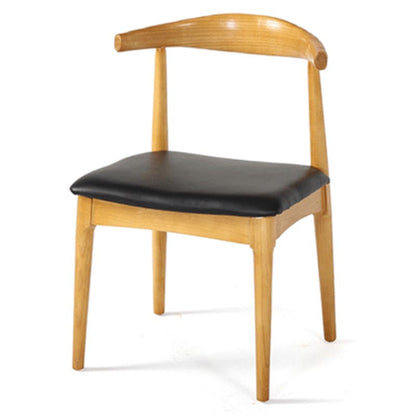 Modern 1/5 Pieces Dining Set Rectangle Wood Dining Table for Kitchen Dining Room 1 Brown Chair Clearhalo 'Dining Room Sets' 'Dining Tables & Seating' 'dining_room_set' 'furn' 'furn_dining_room_set' 'Furniture' 'Kitchen & Dining Furniture' 6146946