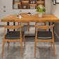 Modern 1/5 Pieces Dining Set Rectangle Wood Dining Table for Kitchen Dining Room Clearhalo 'Dining Room Sets' 'Dining Tables & Seating' 'dining_room_set' 'furn' 'furn_dining_room_set' 'Furniture' 'Kitchen & Dining Furniture' 6146956