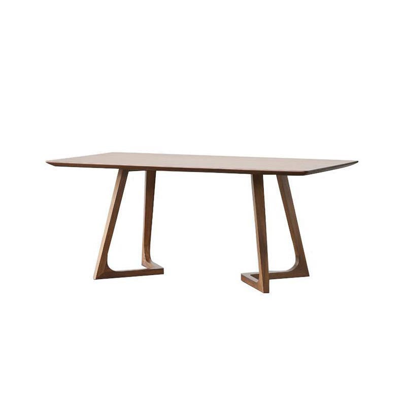 工業用1/5ピースダイニングセット長方形の松の木ダイニングテーブルダイニングルーム用