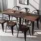 Industrial 1/4/5 Pieces Dining Set Wood Dining Table for Indoor