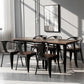 Industrial 1/4/5 Pieces Dining Set Wood Dining Table for Indoor