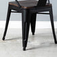 Industrial 1/4/5 Pieces Dining Set Wood Dining Table for Indoor