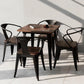 Industrial 1/4/5 Pieces Dining Set Wood Dining Table for Indoor