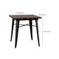 Industrial 1/4/5 Pieces Dining Set Wood Dining Table for Indoor