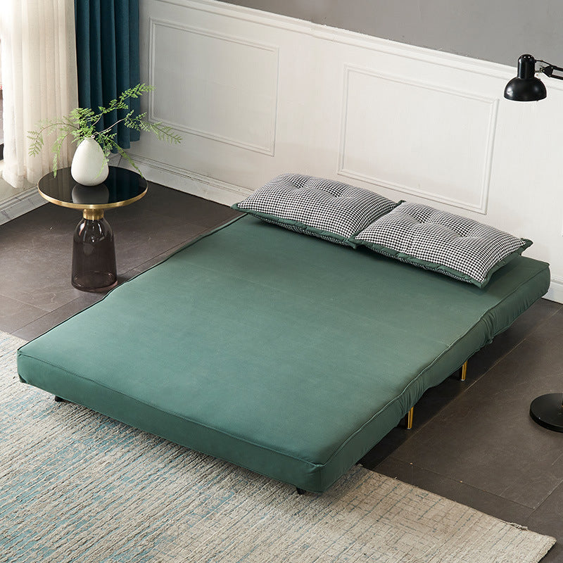 Divani convertibili in finta in pelle in finto 32,67 "divano pieghevole contemporaneo largo contemporanei