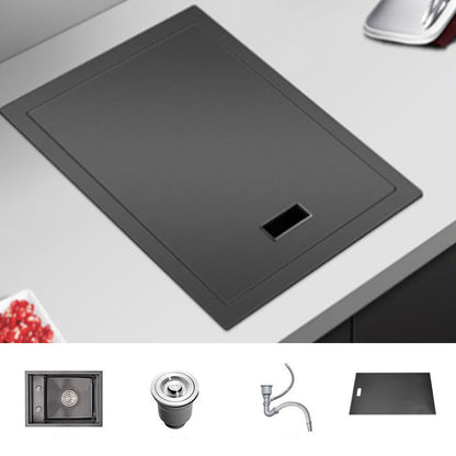 Stainless Steel Sink for Kitchen Drop-In Kitchen Sink with Soap Dispenser 14"L x 18"W x 9"H Sink Only None