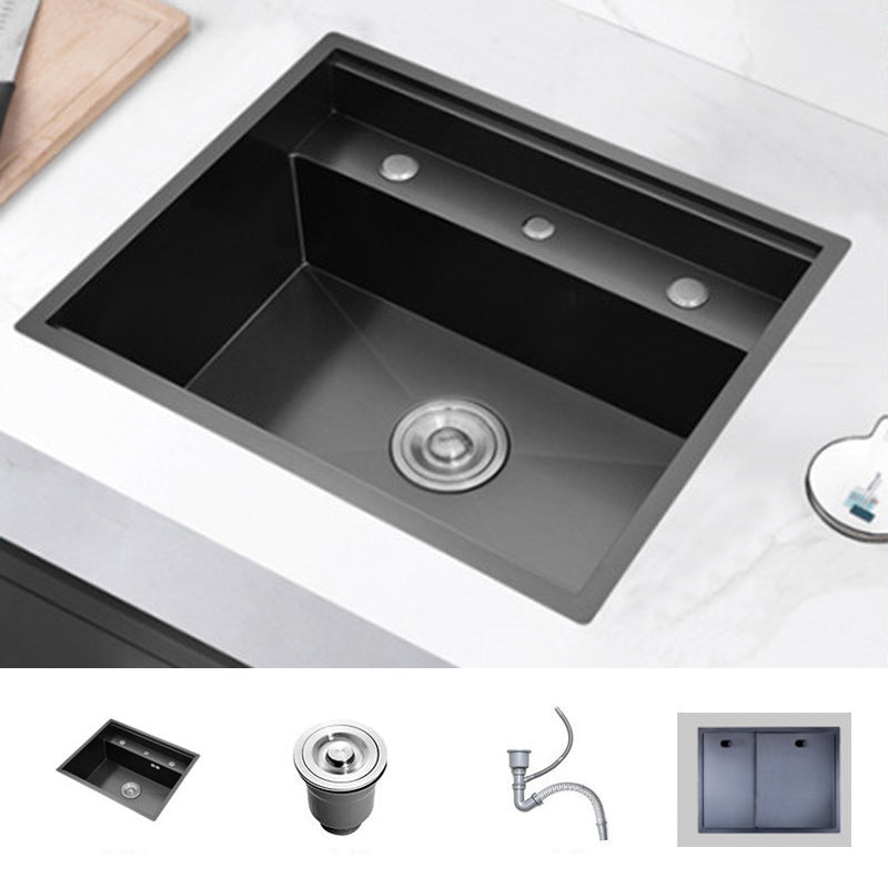 Stainless Steel Sink for Kitchen Drop-In Kitchen Sink with Soap Dispenser Sink Only None