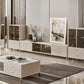 Modern TV Media Console Stone Media Console TV Stand with Drawers