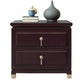 Traditional Drawer Storage Accent Table Nightstand 2 Drawers Bed Nightstand