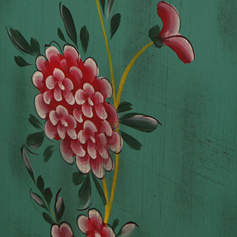 伝統的な木製寝室収納チェスト縦型チェスト、引き出し4つ付き