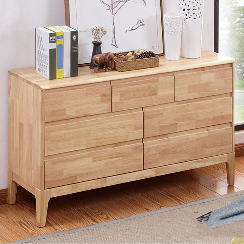 Bedroom Rubber Wood Storage Chest Contemporary Chest with Drawers Clearhalo 'Bedroom Furniture' 'Dressers & Chests' 'dressers_chests' 'furn' 'furn_dressers_chests' 'Furniture' 6151120