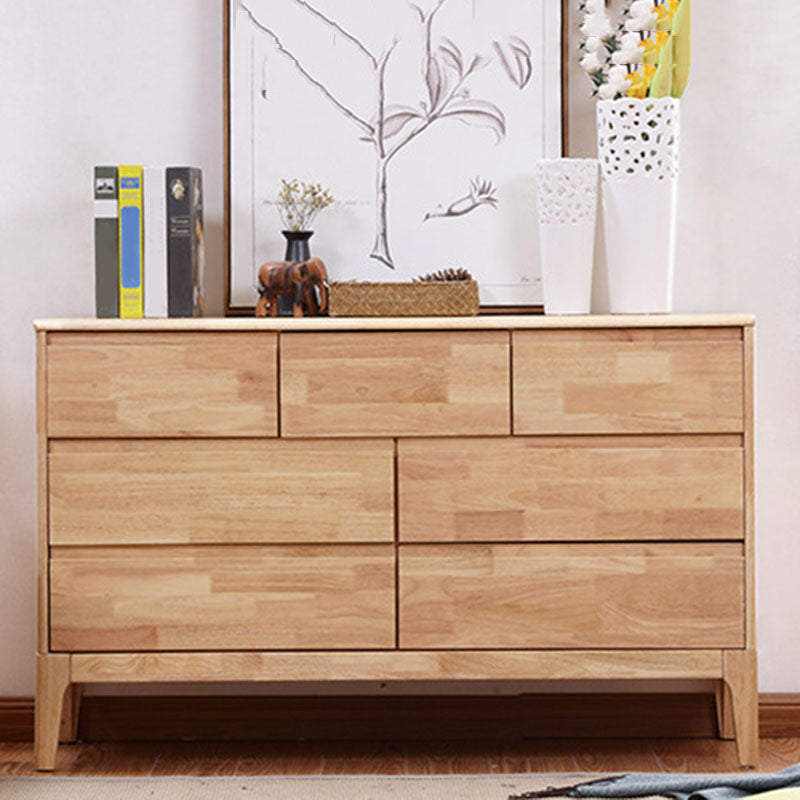 Bedroom Rubber Wood Storage Chest Contemporary Chest with Drawers Clearhalo 'Bedroom Furniture' 'Dressers & Chests' 'dressers_chests' 'furn' 'furn_dressers_chests' 'Furniture' 6151123