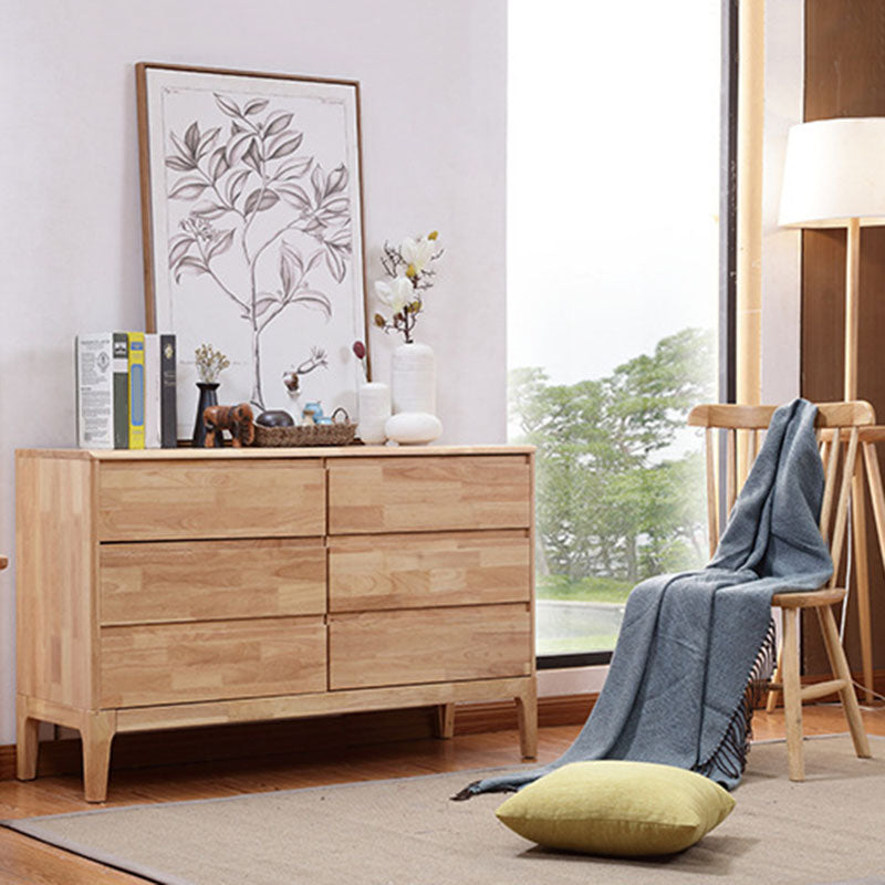 Bedroom Rubber Wood Storage Chest Contemporary Chest with Drawers Clearhalo 'Bedroom Furniture' 'Dressers & Chests' 'dressers_chests' 'furn' 'furn_dressers_chests' 'Furniture' 6151126