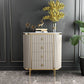 Glam Stone Bedroom Chest 16" Wide Storage Chest with Drawers