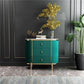 Glam Stone Bedroom Chest 16" Wide Storage Chest with Drawers
